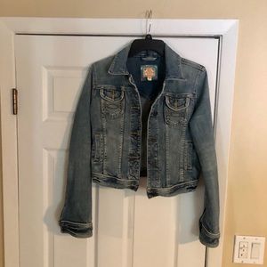 Classic A & F denim Jean jacket - sz MED